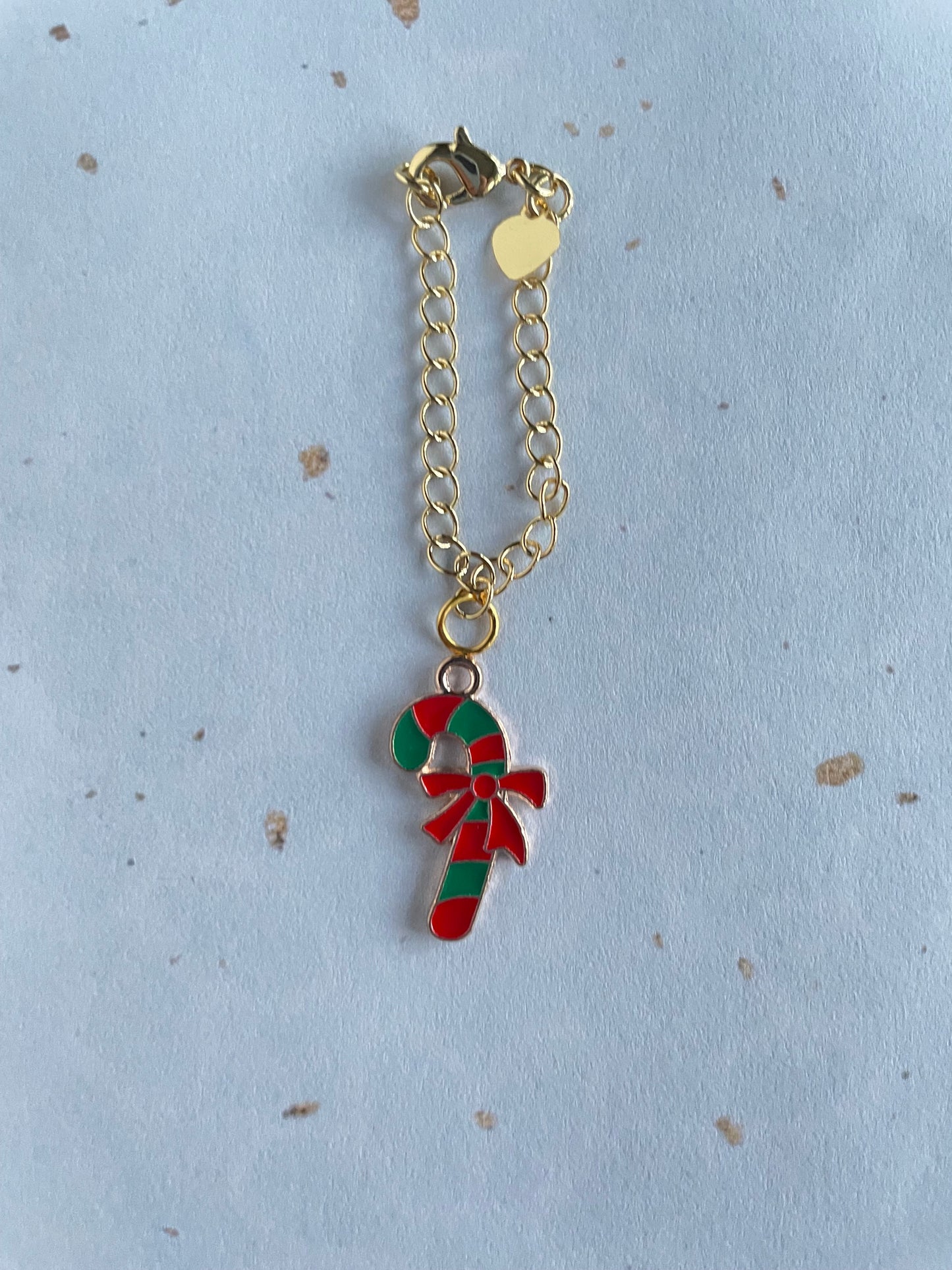 Red and green candy cane