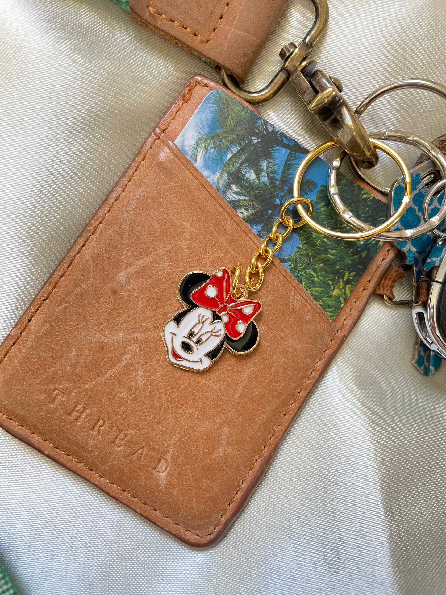 Mickey & Minnie Keychain