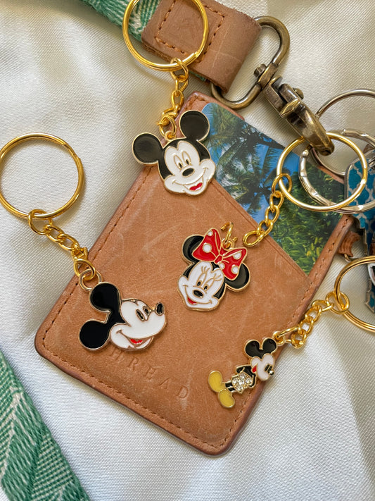 Mickey & Minnie Keychain