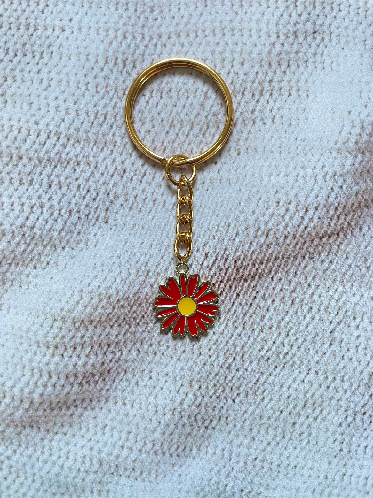 Daisy Keychain