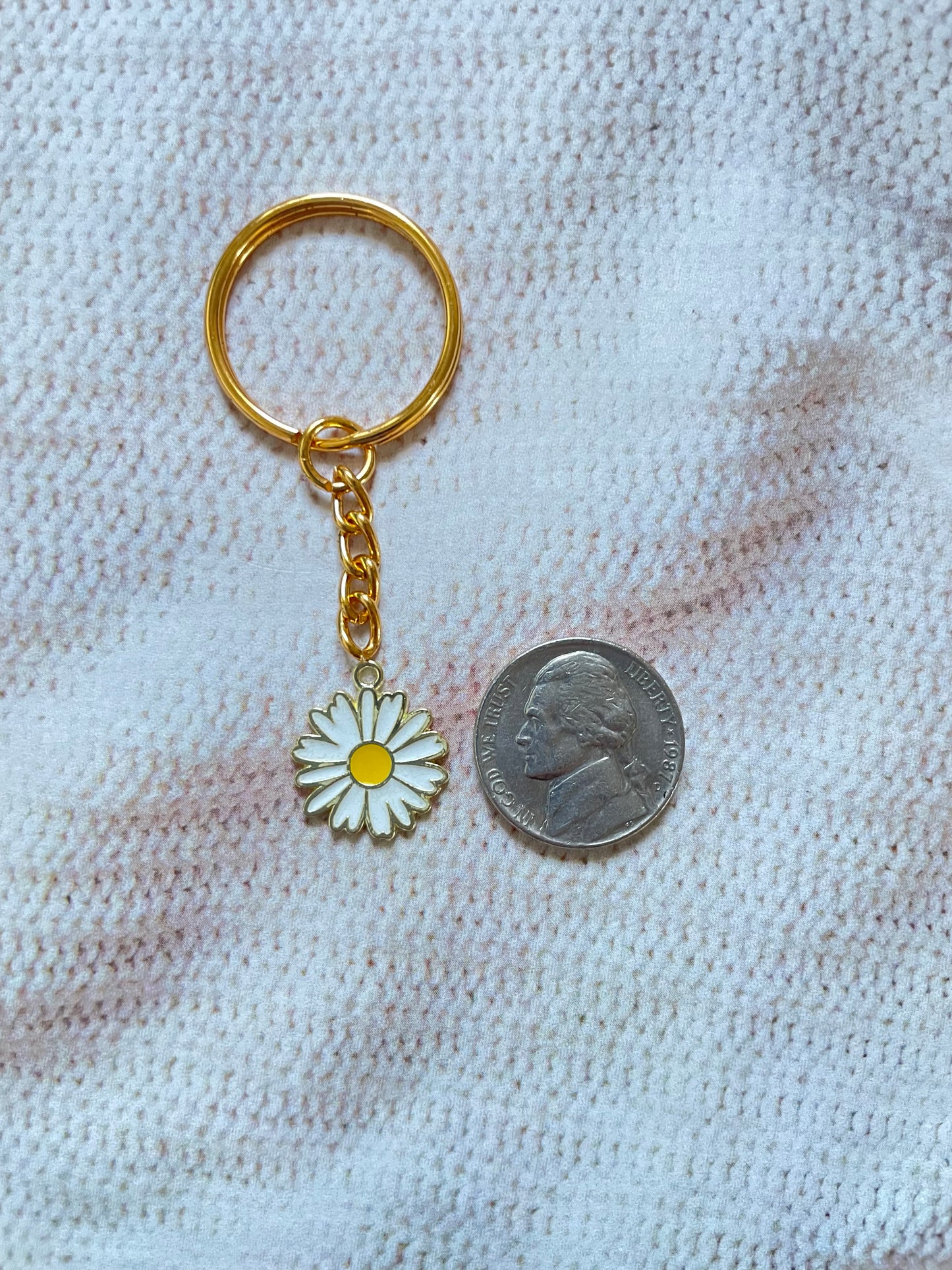 Daisy Keychain